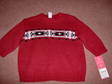 NWT Carter's boys red sweater 6 mo - RV $28